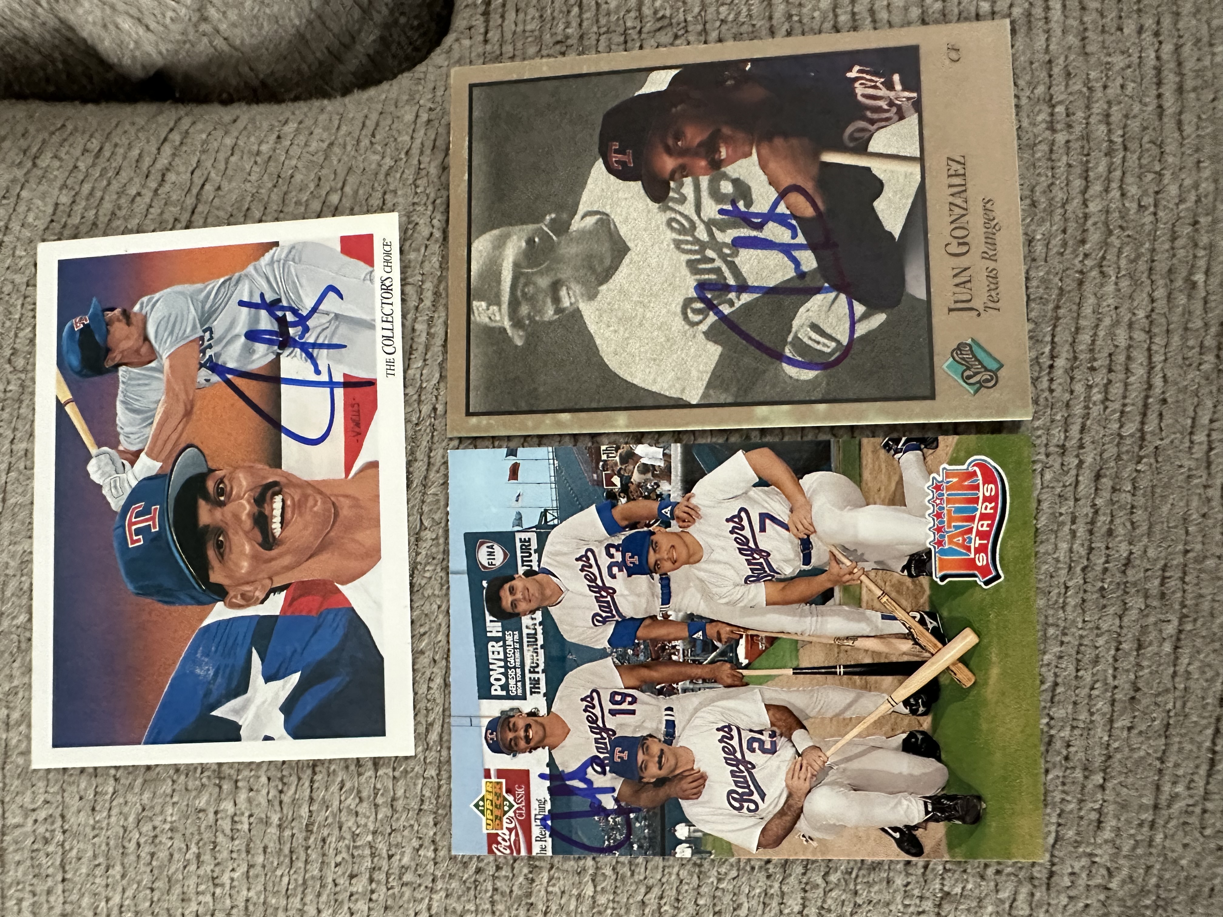 Through the mail autograph