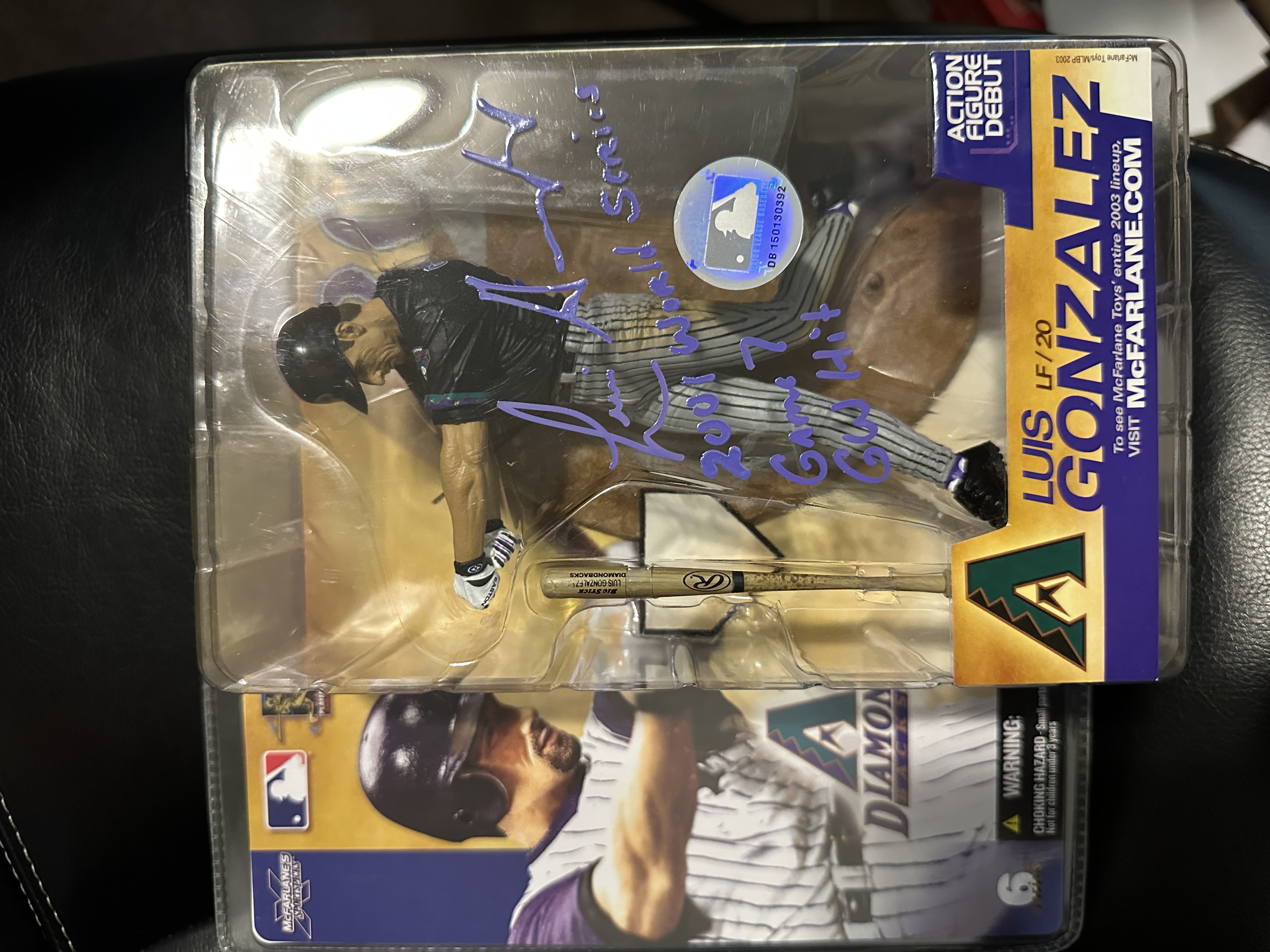 Through the mail autograph