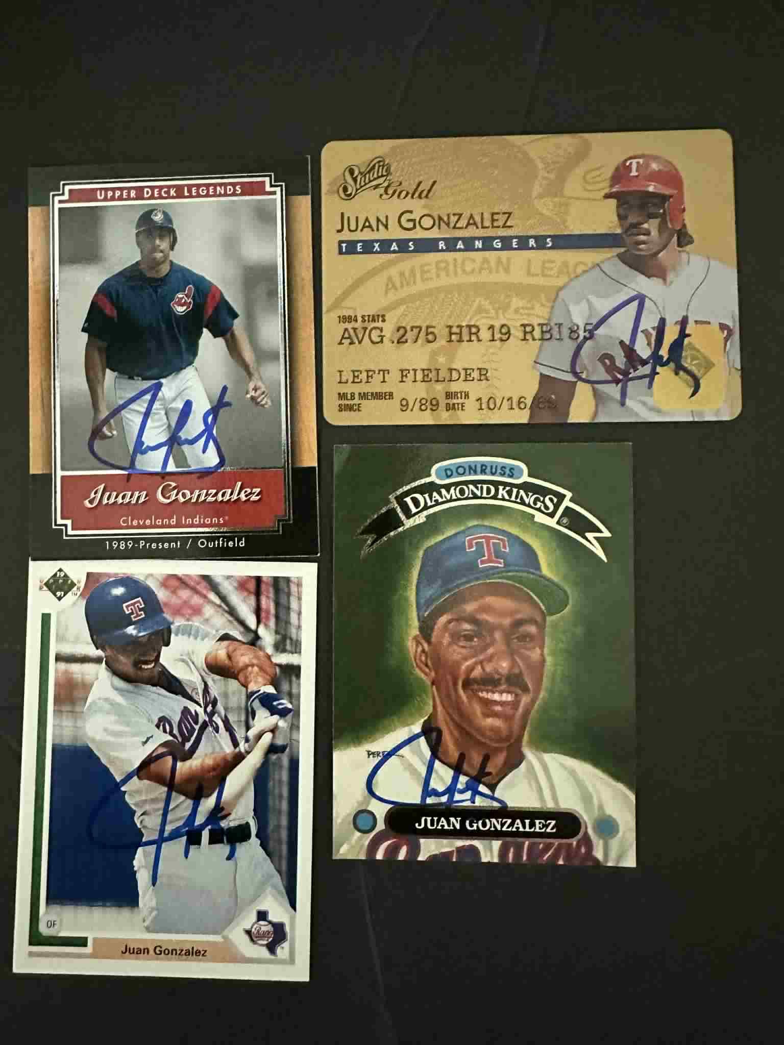 Through the mail autograph