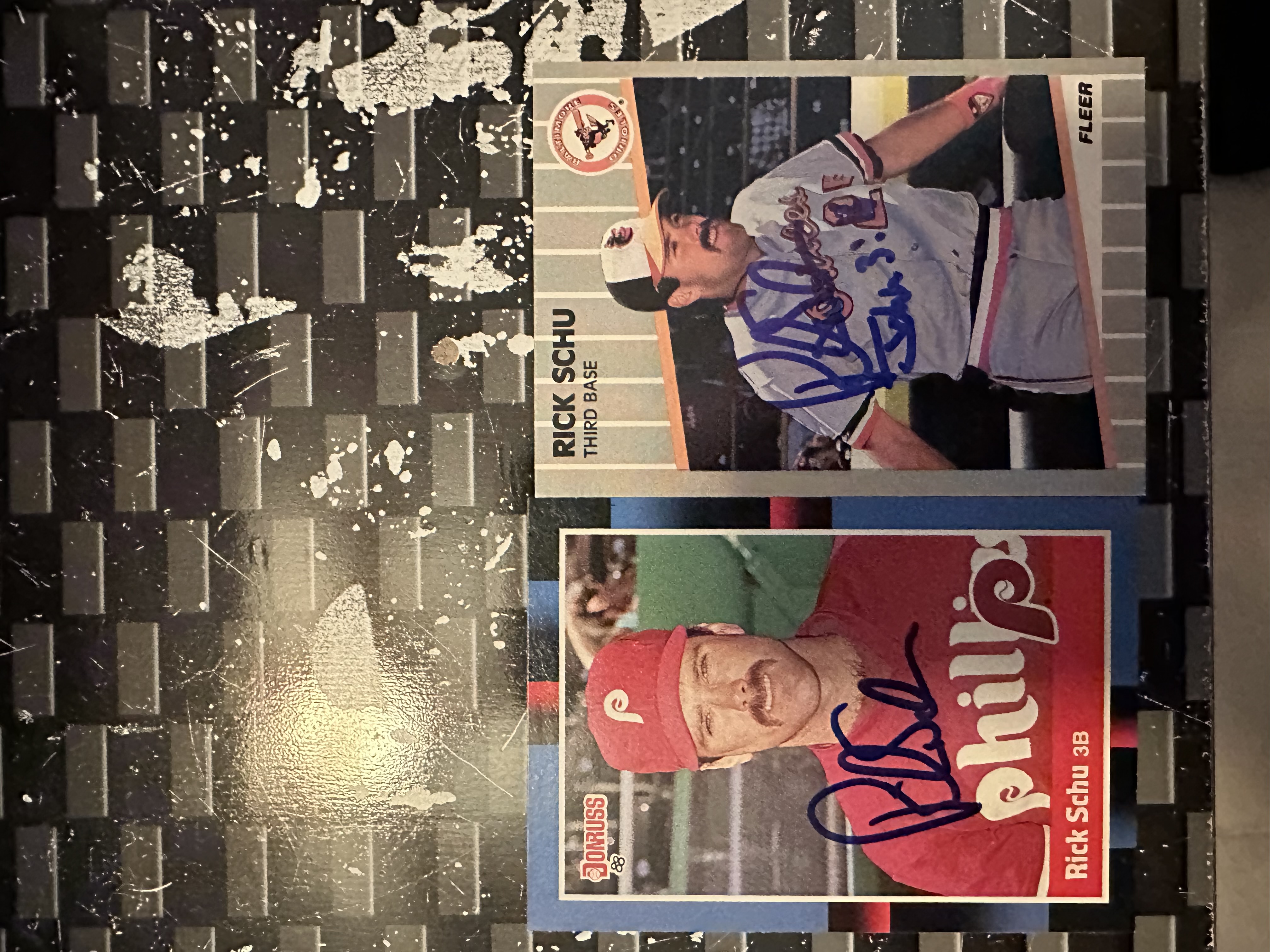 Through the mail autograph
