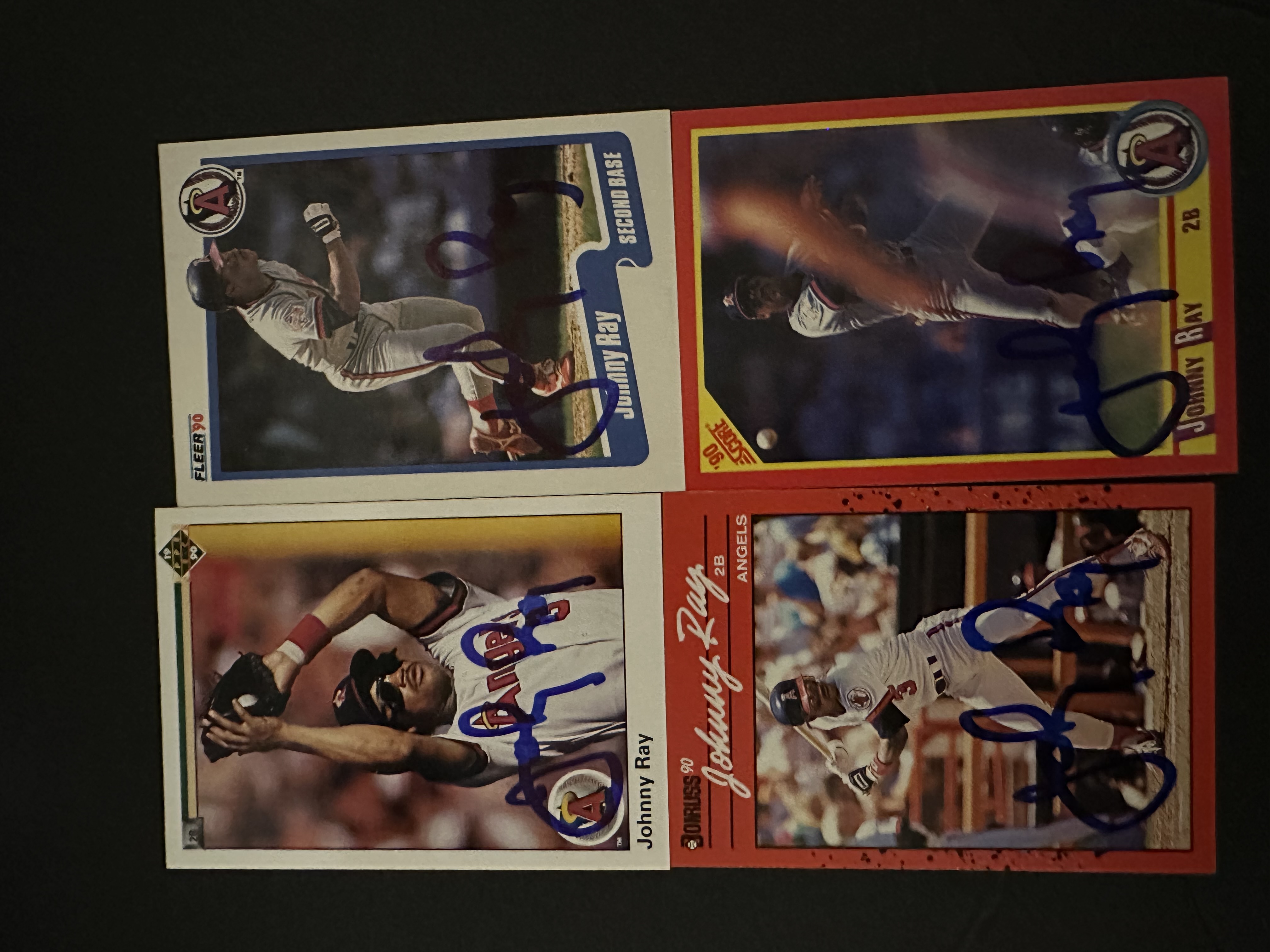 Through the mail autograph
