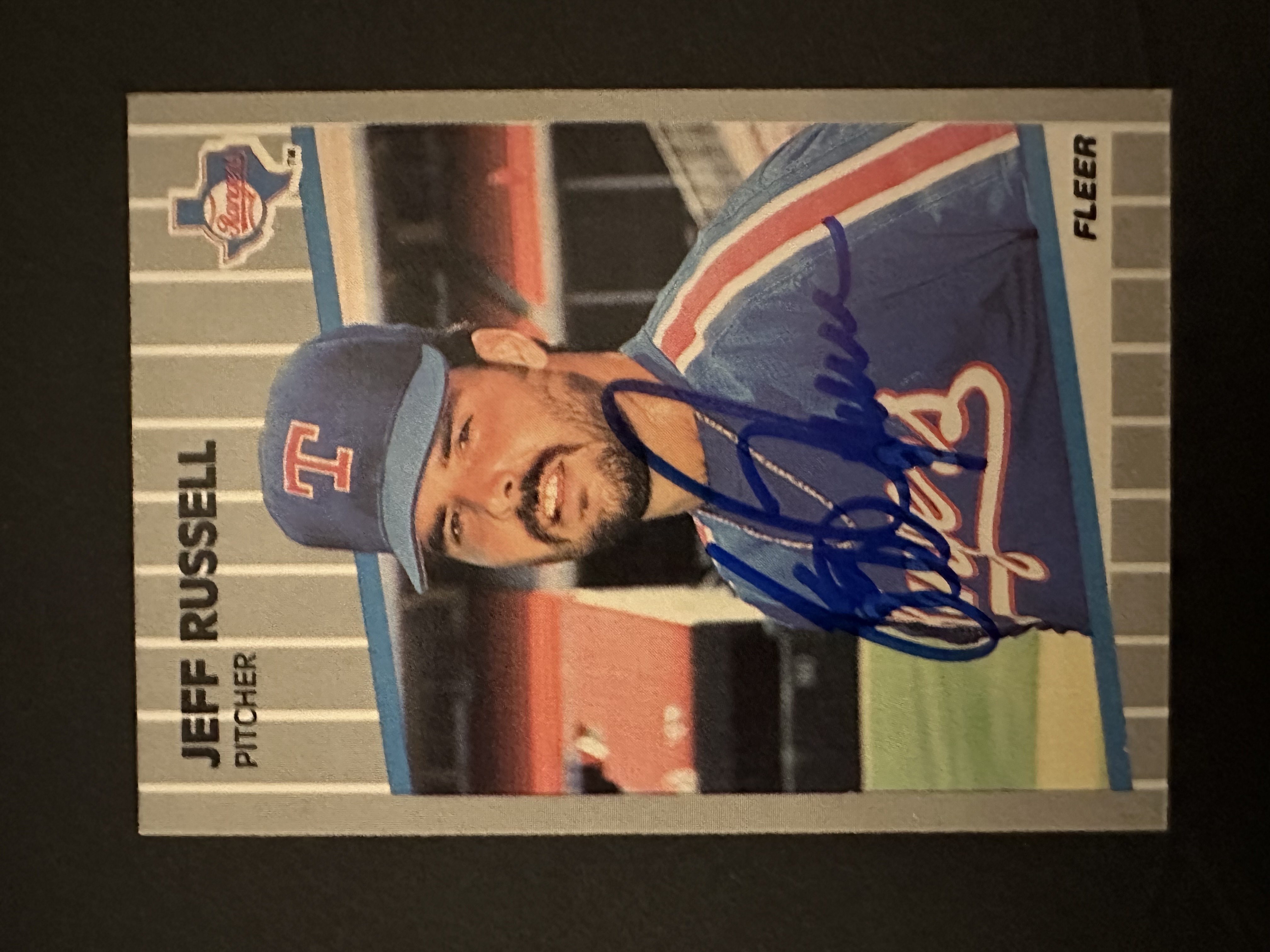 Through the mail autograph