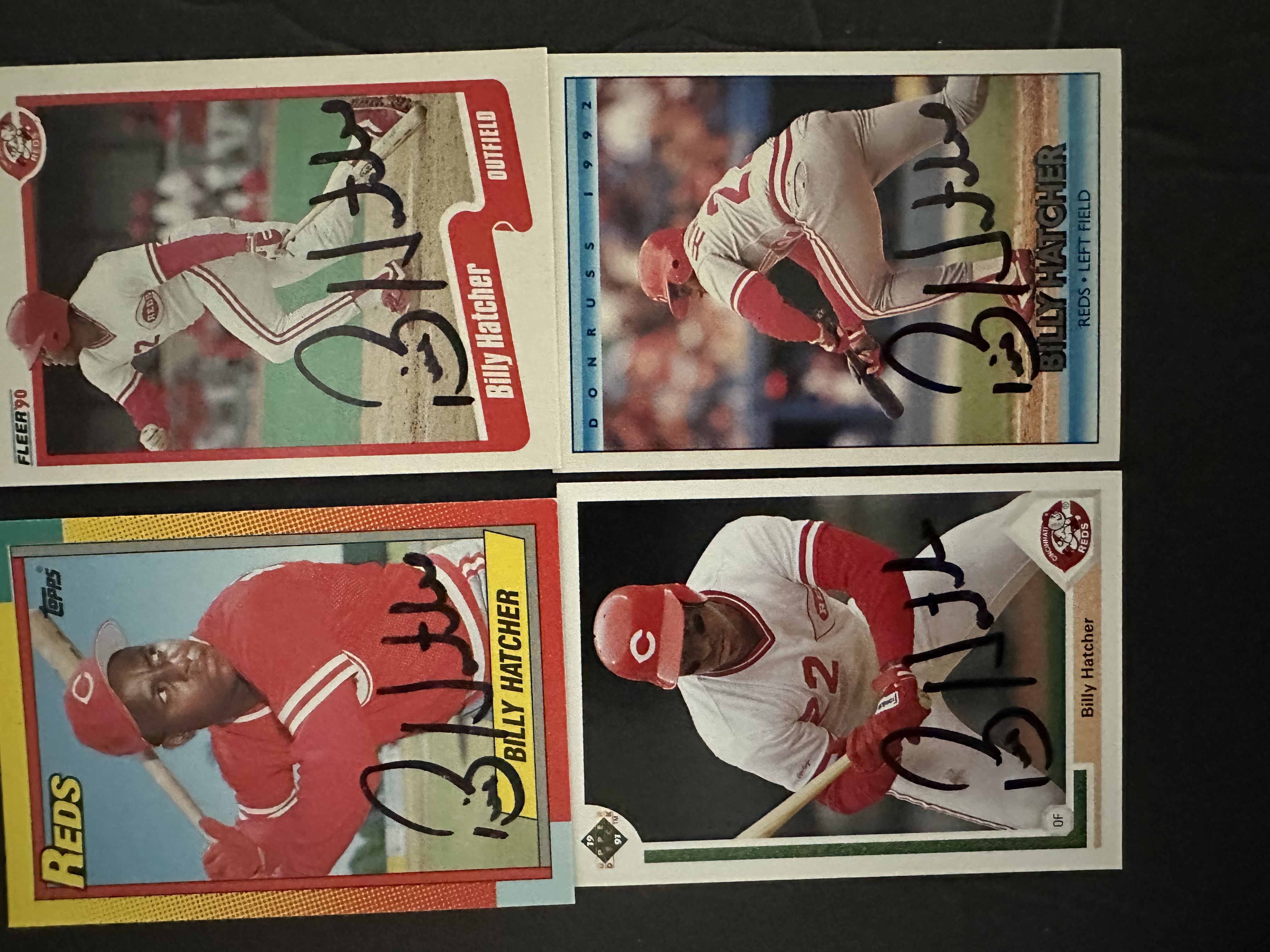 Through the mail autograph