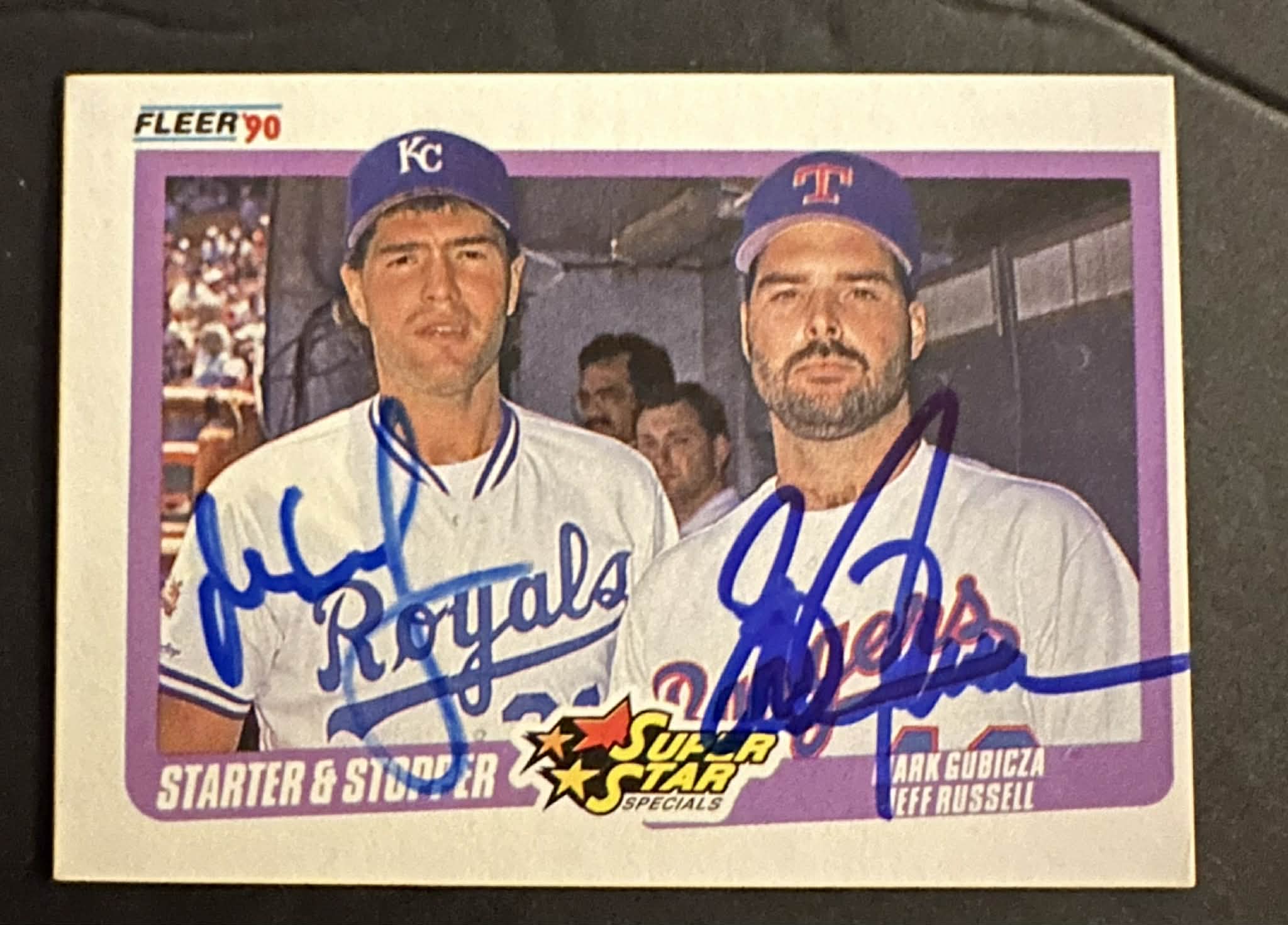 Through the mail autograph