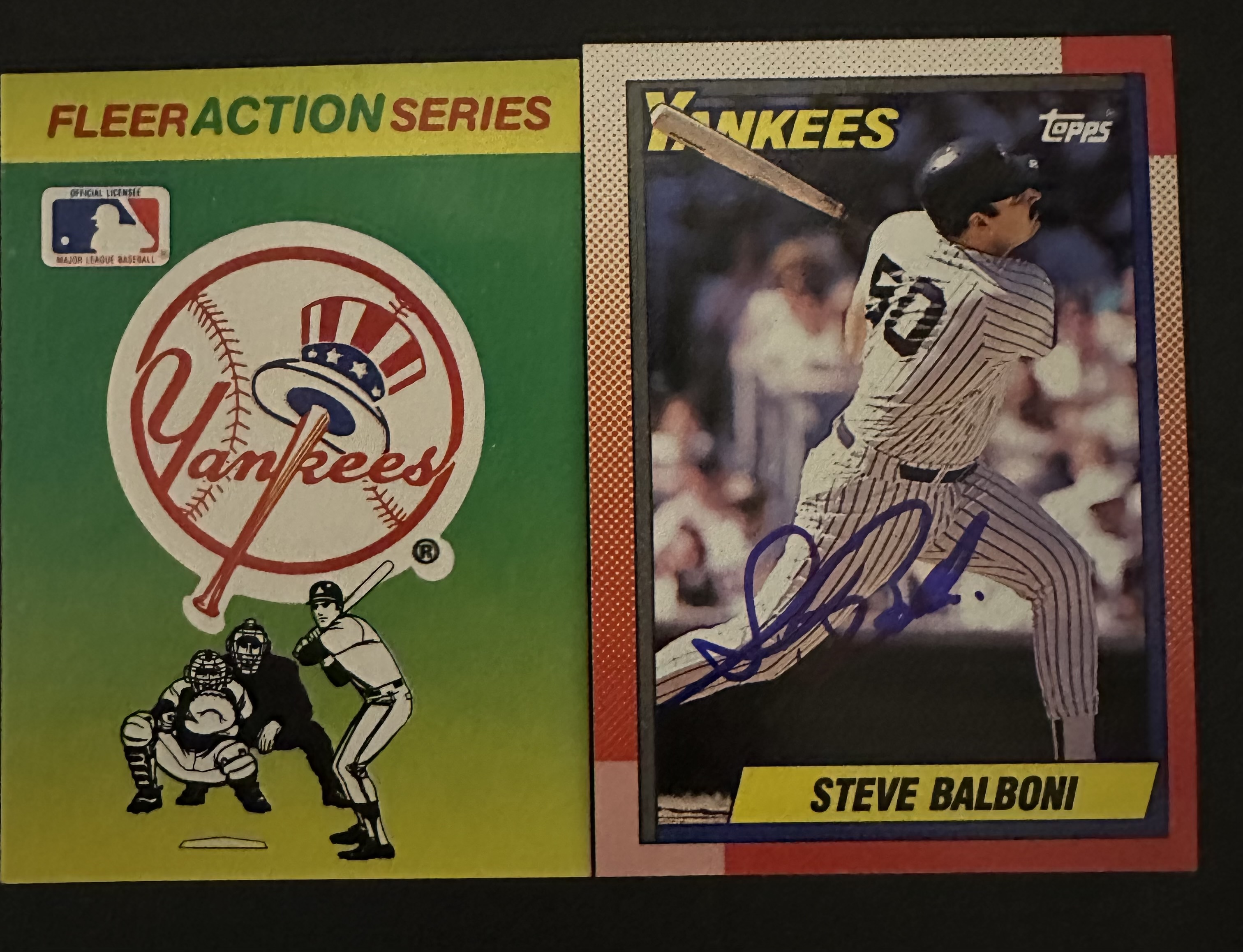 Through the mail autograph