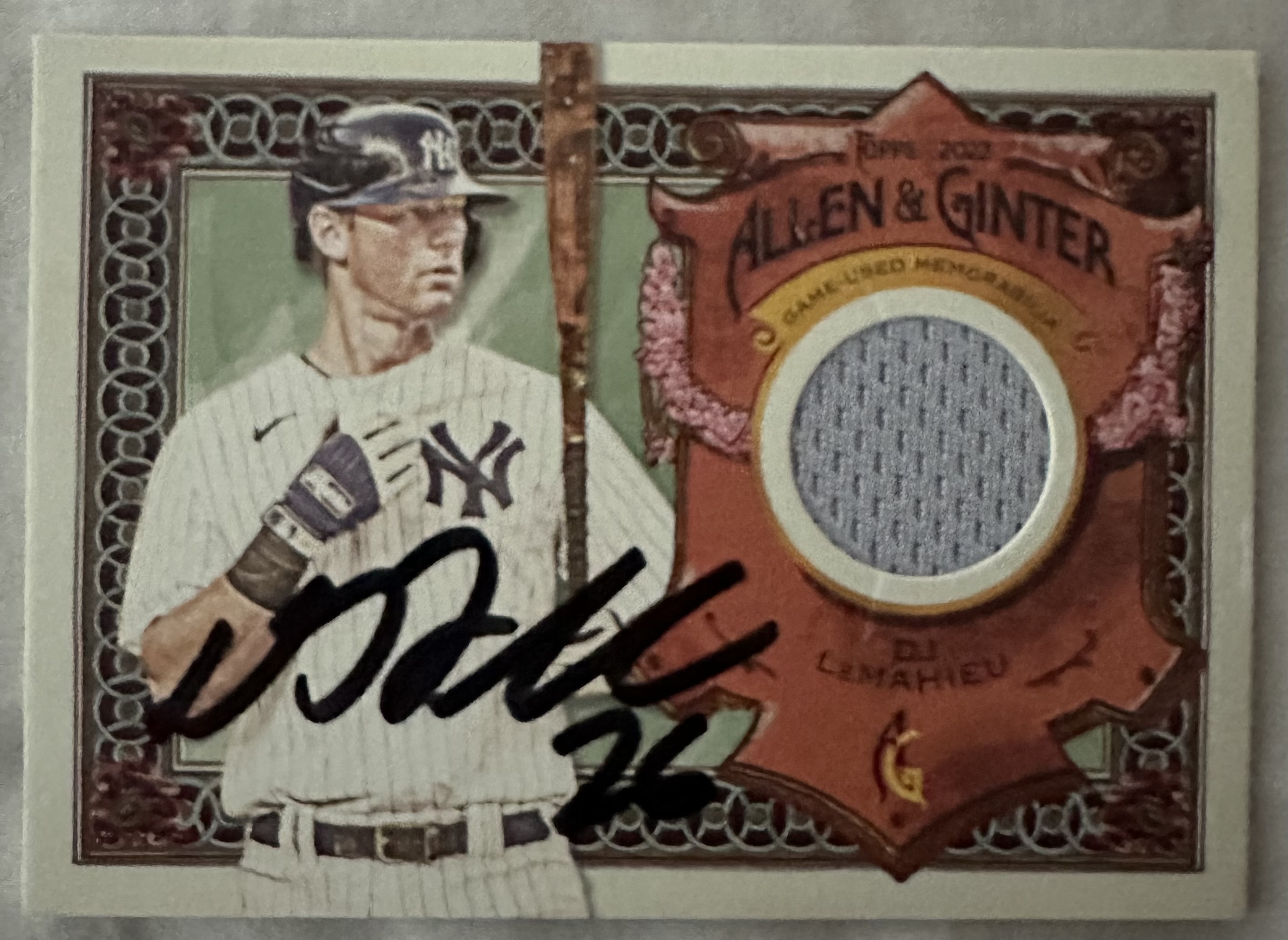 Through the mail autograph