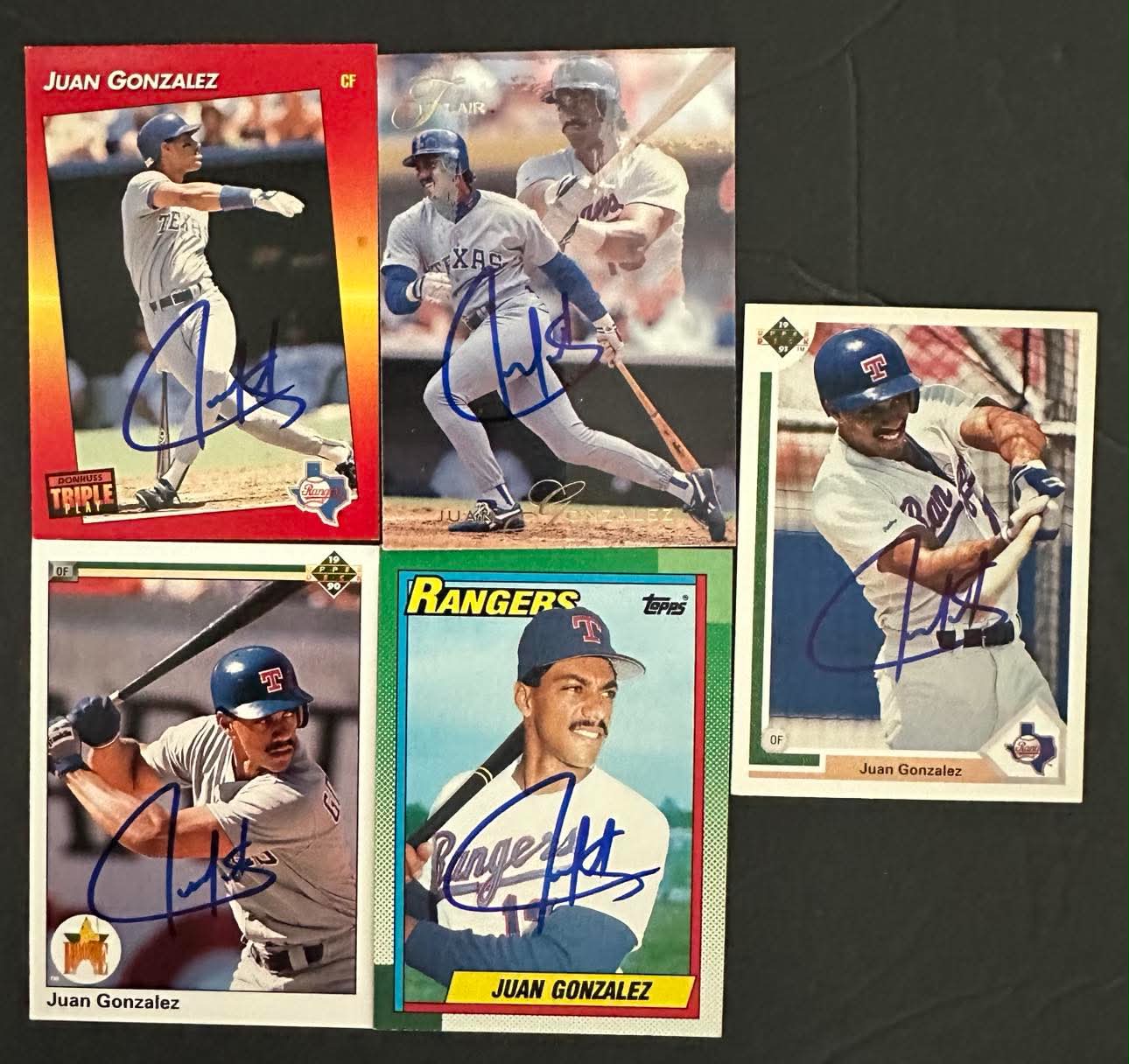 Through the mail autograph