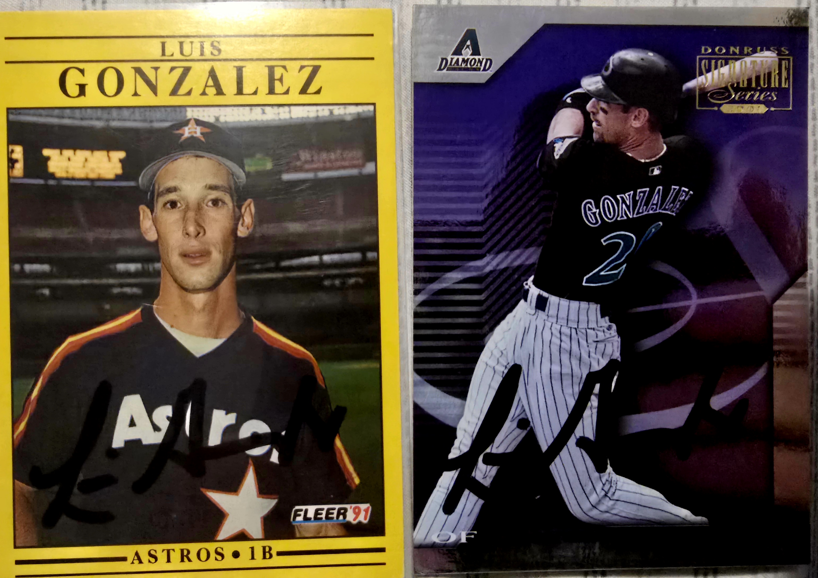 Through the mail autograph