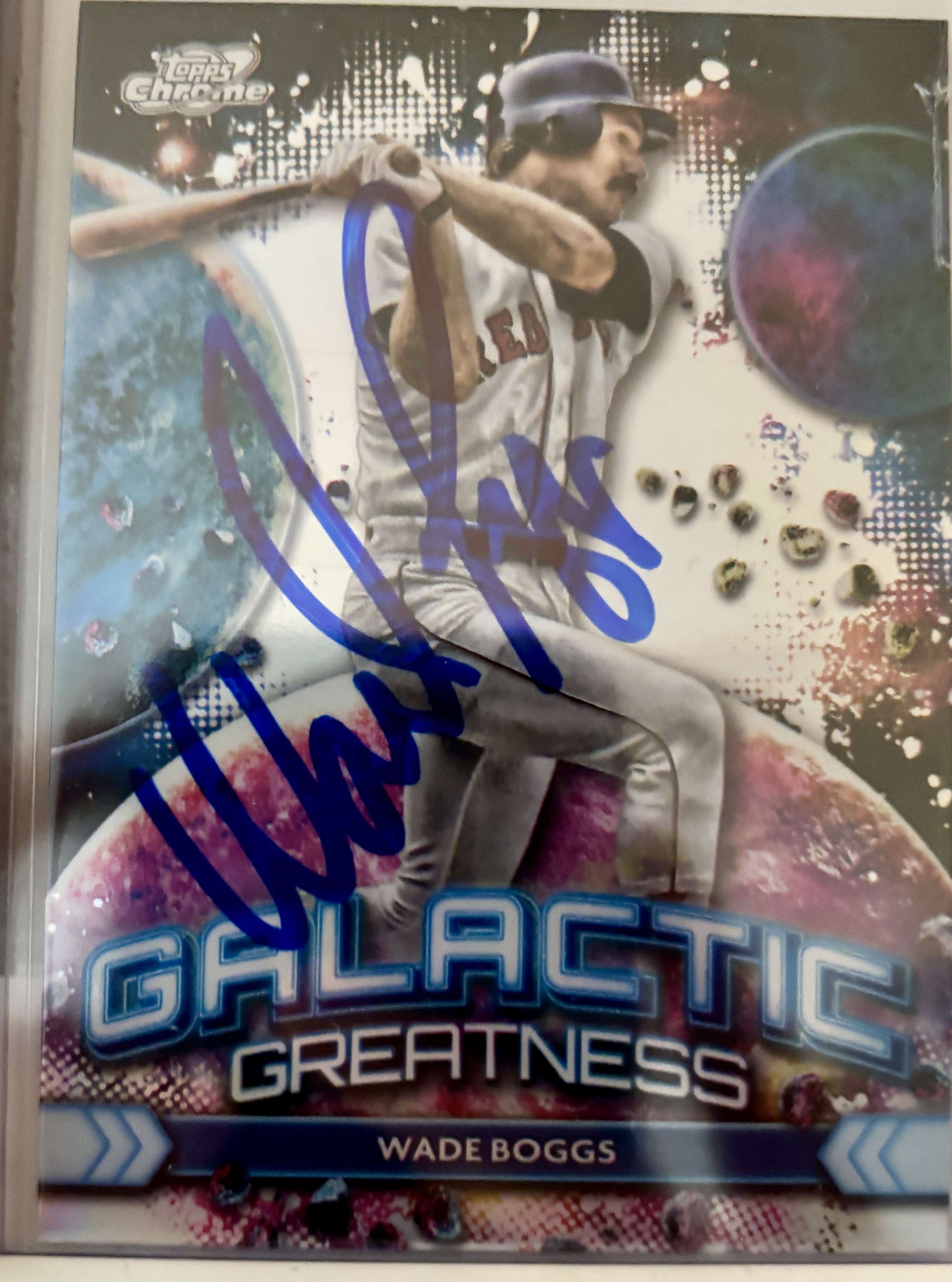 Through the mail autograph