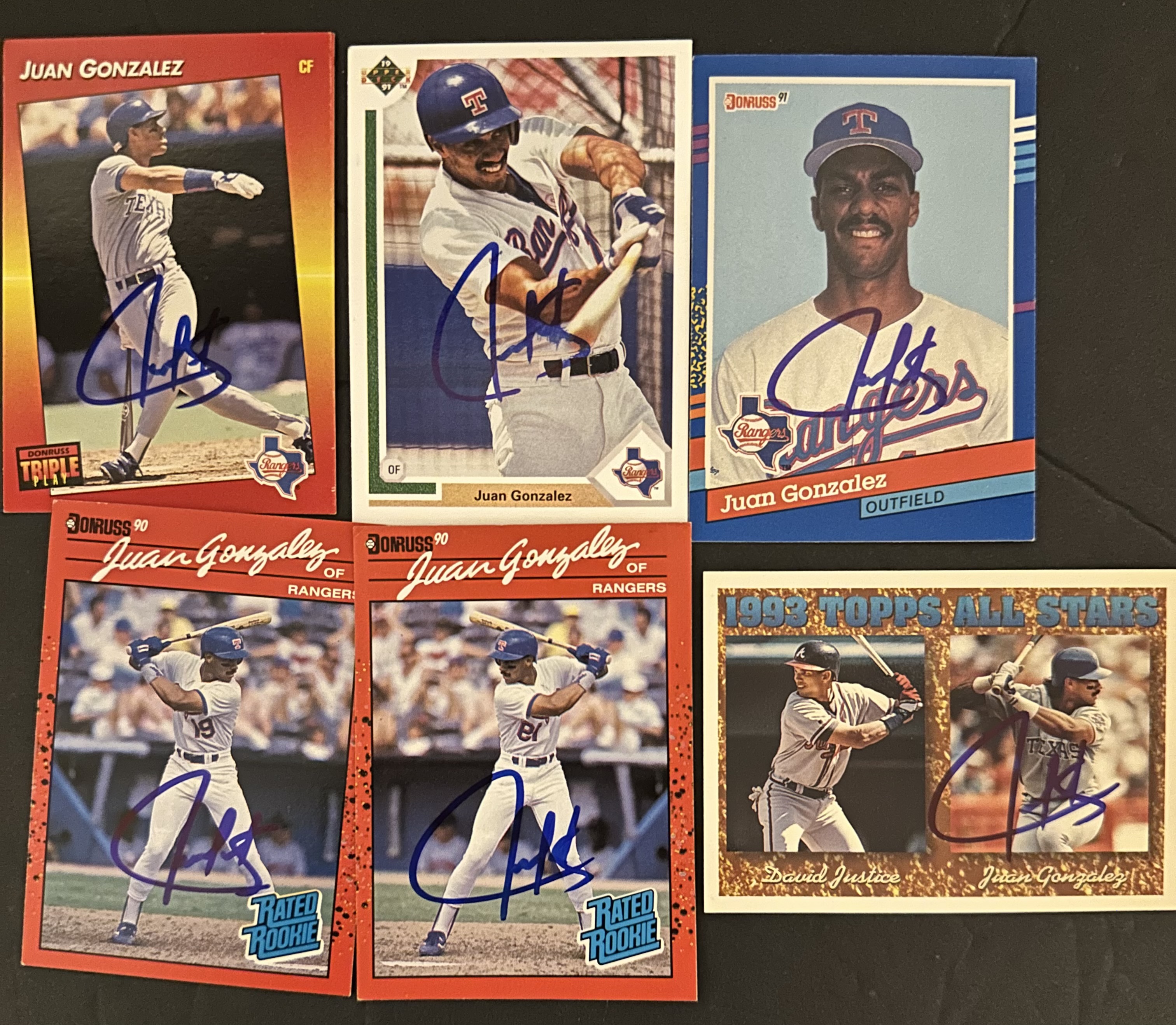 Through the mail autograph