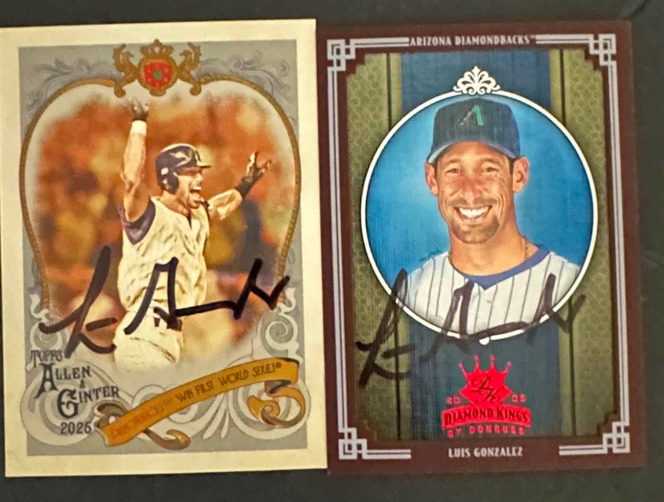 Through the mail autograph