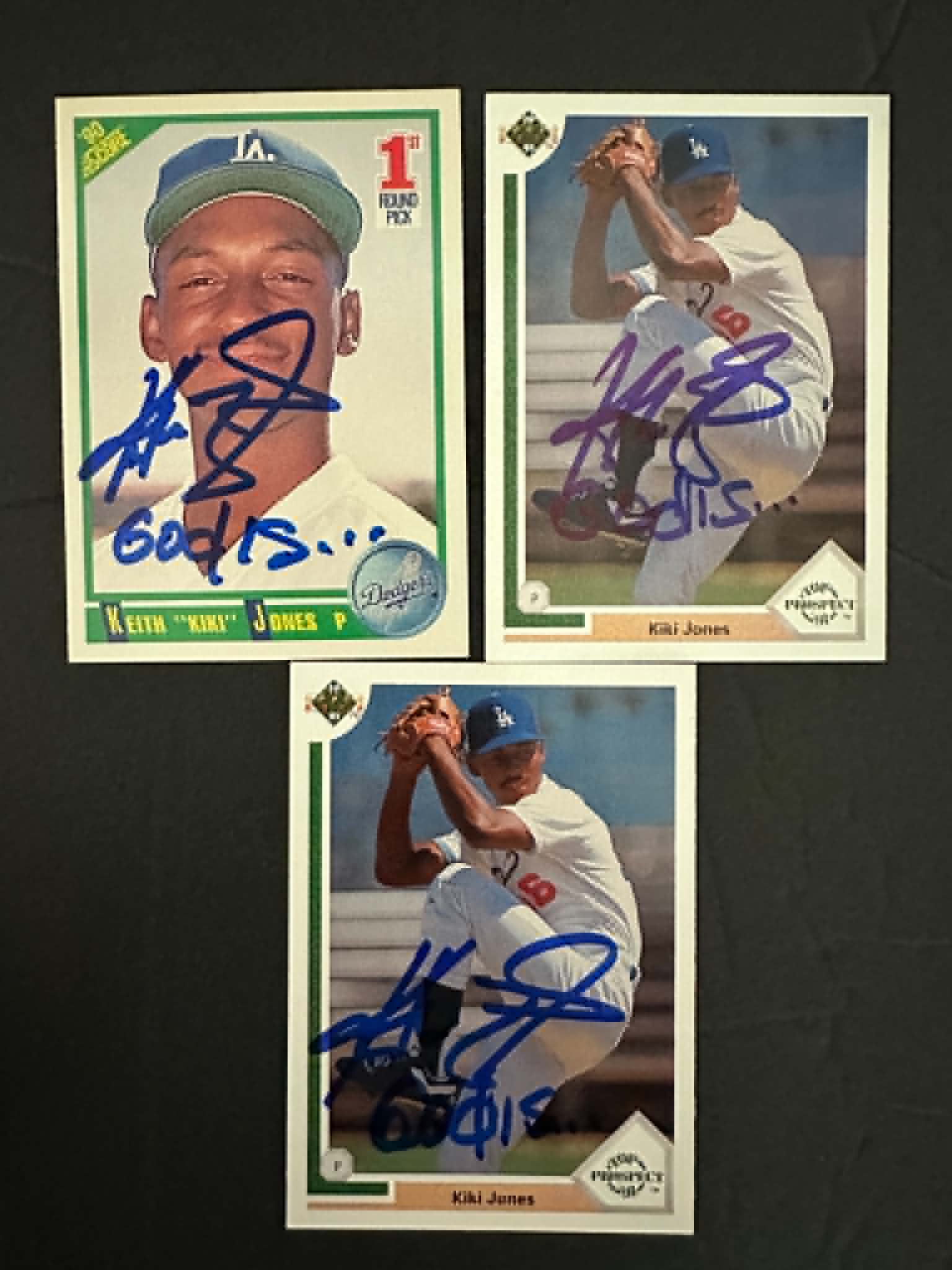 Through the mail autograph