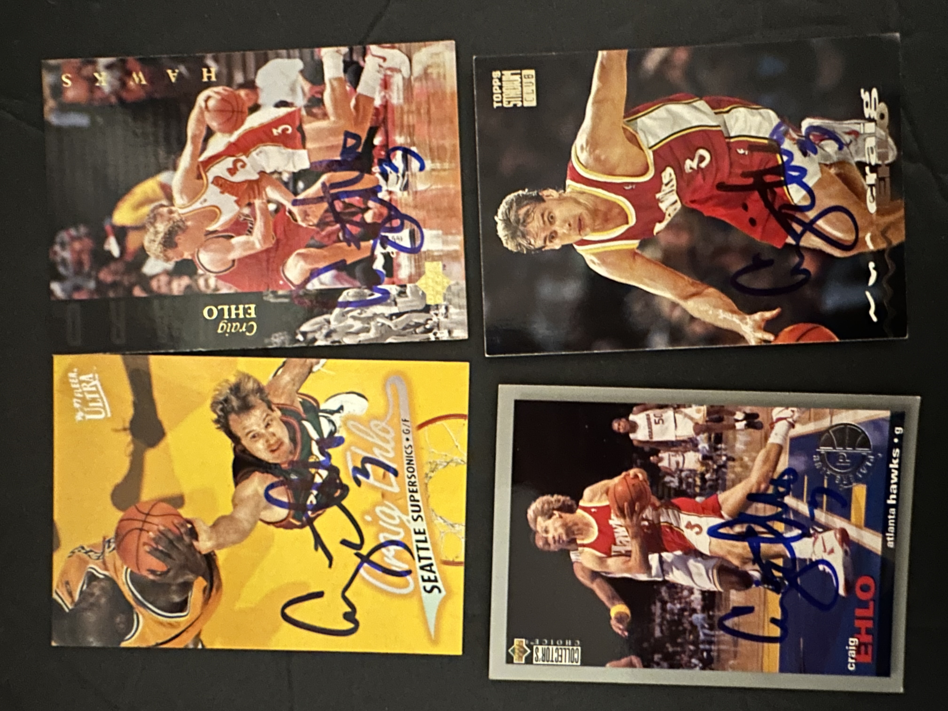 Through the mail autograph