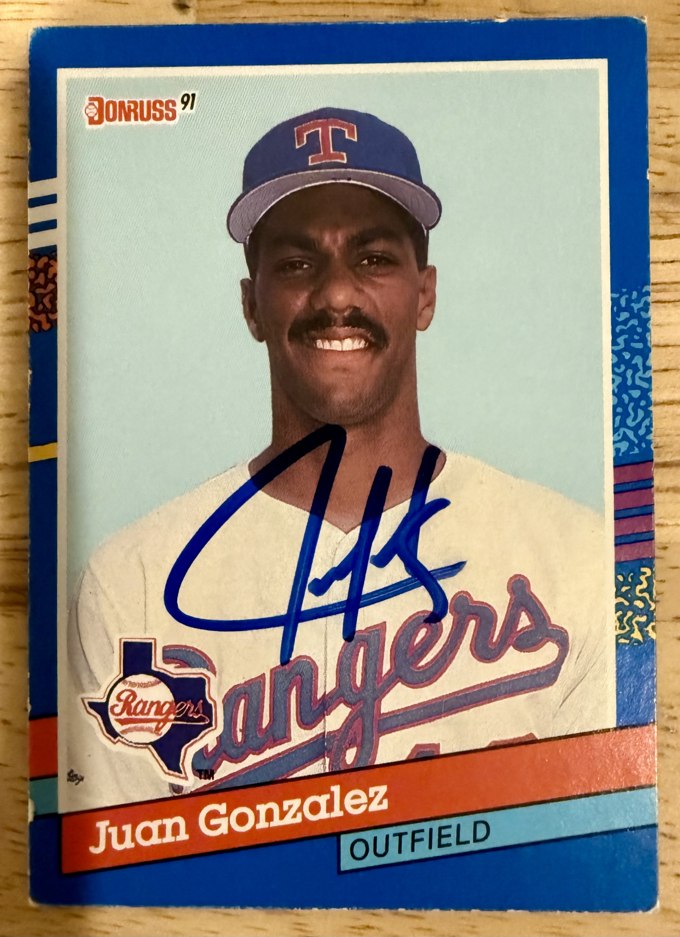 Through the mail autograph