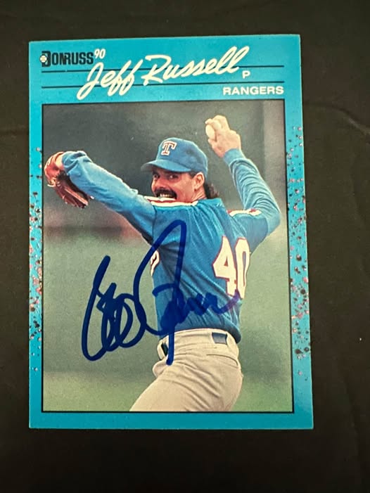 Through the mail autograph