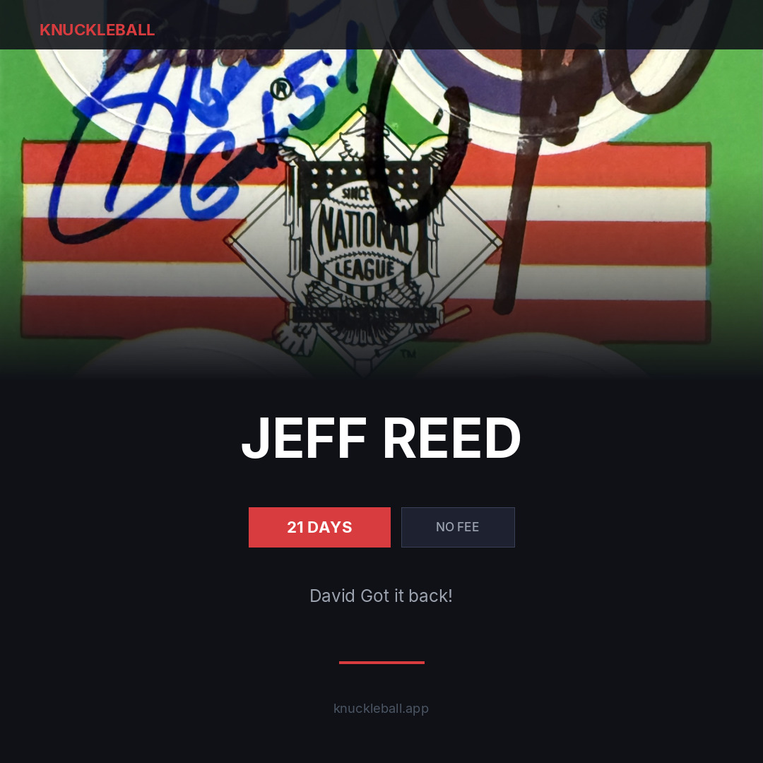 Jeff Reed
